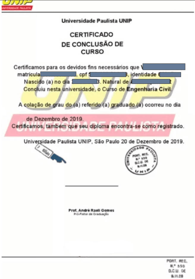 diploma unip